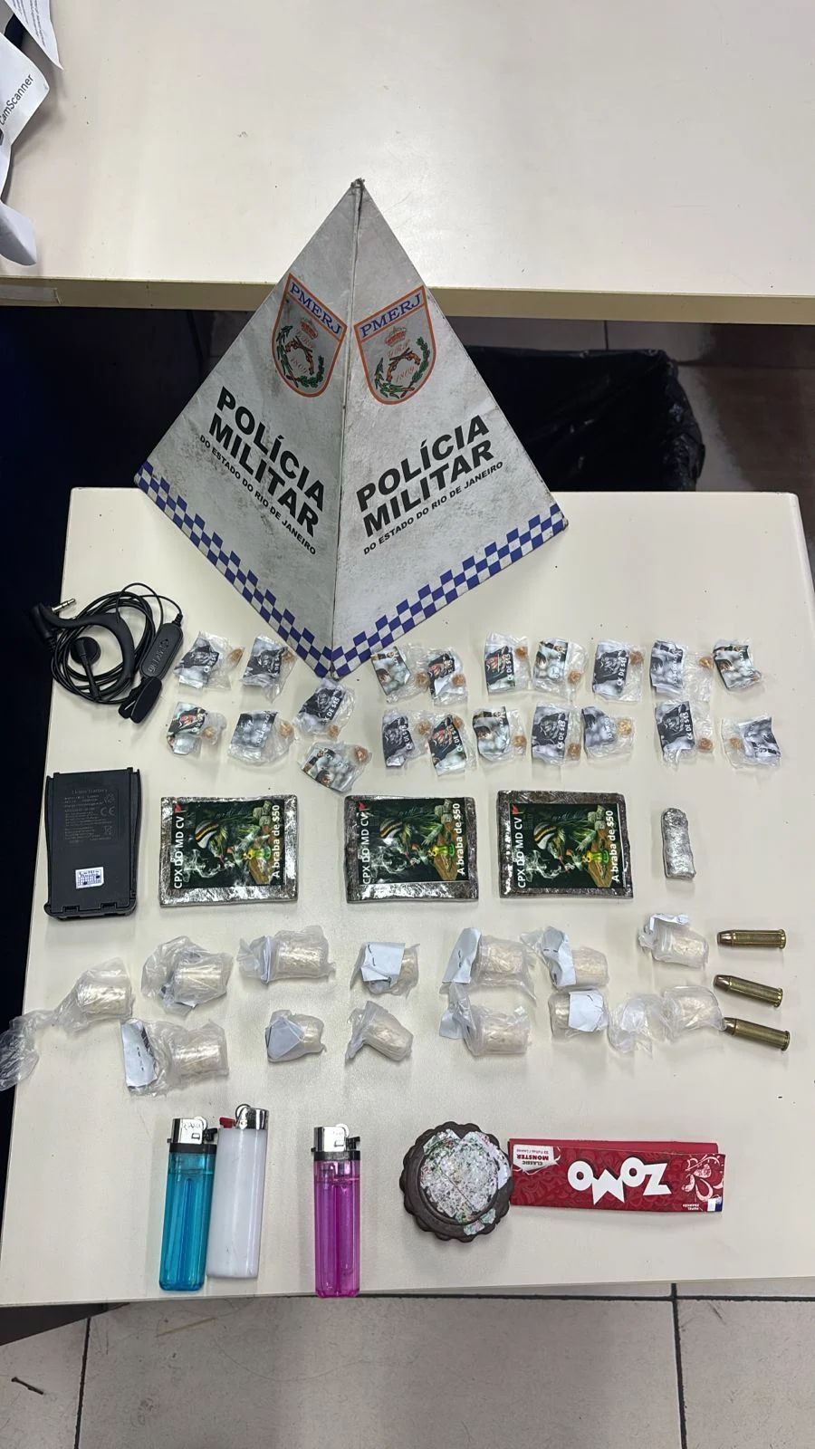 12º BPM prende traficante em posse de drogas para comercializar em Itaipuaçu